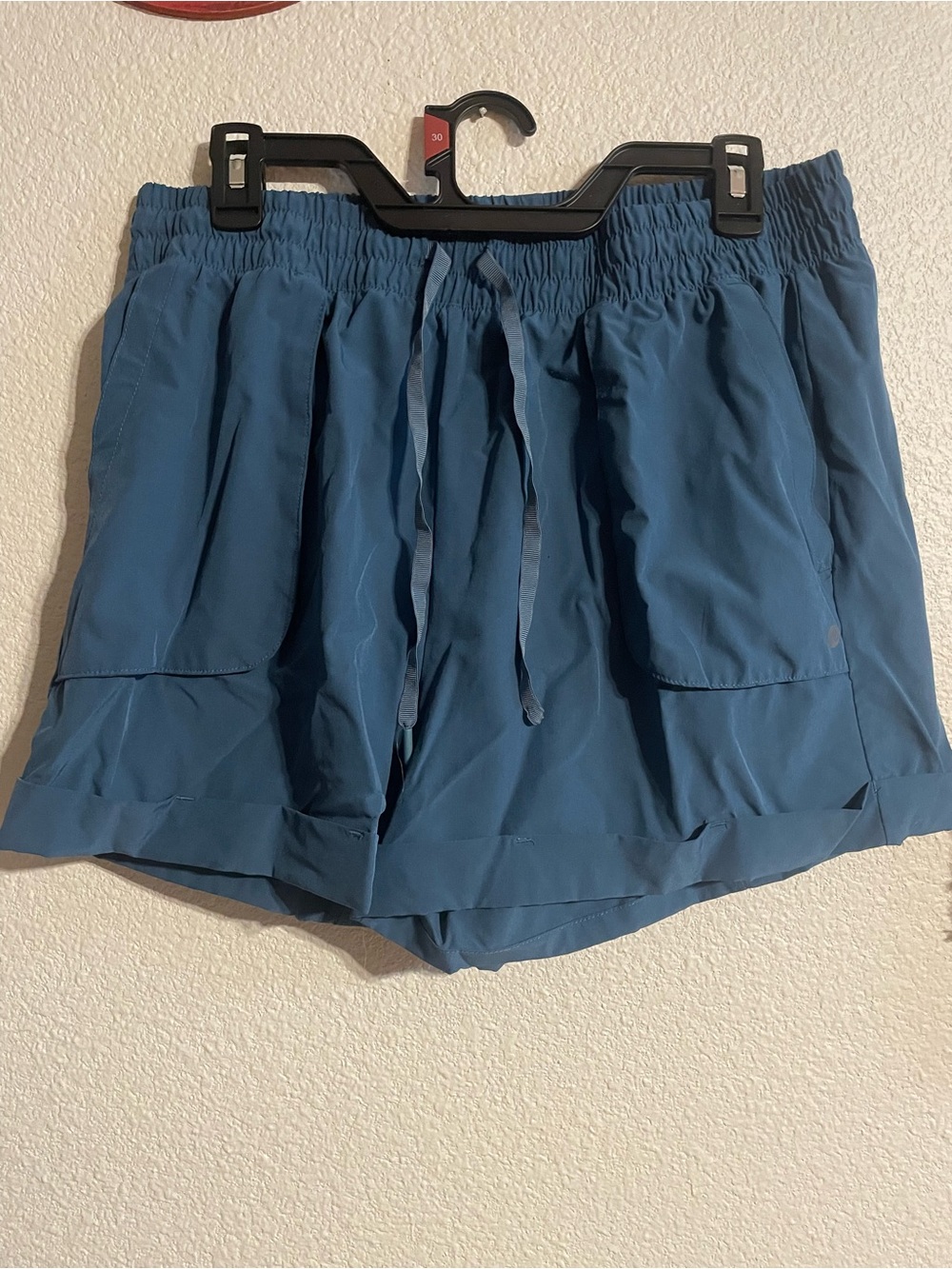 Apana Teal Athletic Drawstring Shorts size XL